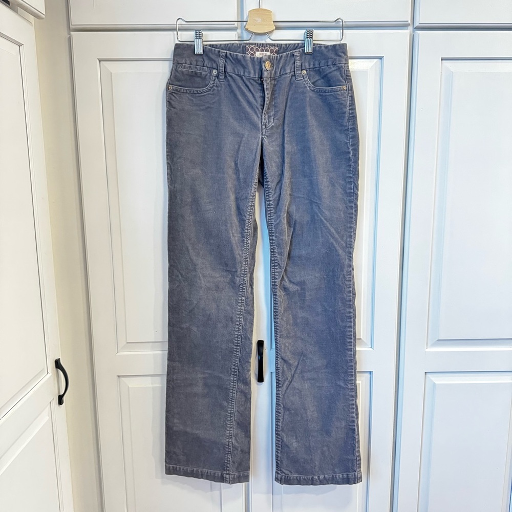 J. Crew Bootcut Corduroy‎ Pants in Gray. Size 4